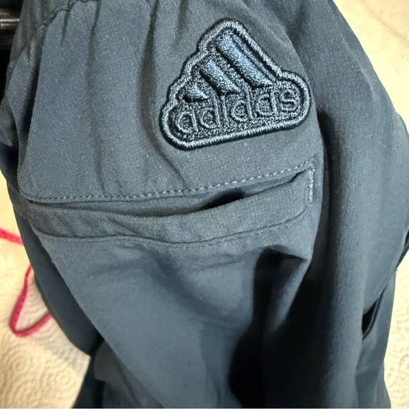 Adidas Blue Pantsuit Relaxed Fit Elastic Waist - Picture 9 of 9